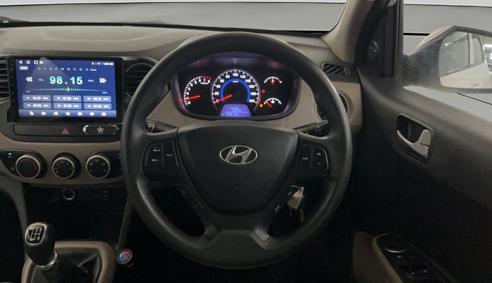 2015 Hyundai Grand i10 SPORTZ 1.2 KAPPA VTVT, Petrol, Manual, 83,606 km, Steering Wheel Close Up