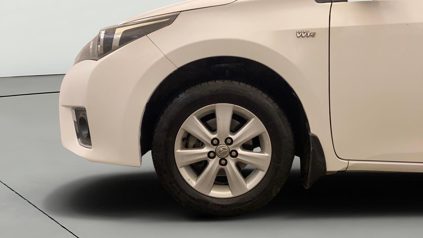 2016 Toyota Corolla Altis G CVT PETROL, Petrol, Automatic, 99,362 km, Left Front Wheel