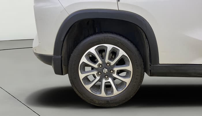 2022 Maruti Grand Vitara ALPHA SMART HYBRID AT, Petrol, Automatic, 34,828 km, Right Rear Wheel
