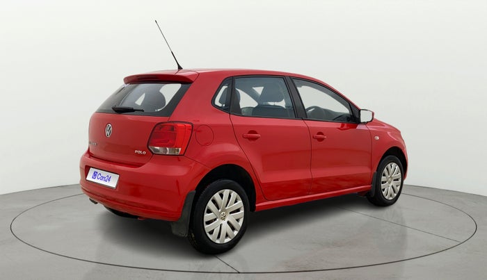 2013 Volkswagen Polo COMFORTLINE 1.2L PETROL, Petrol, Manual, 1,14,886 km, Right Back Diagonal