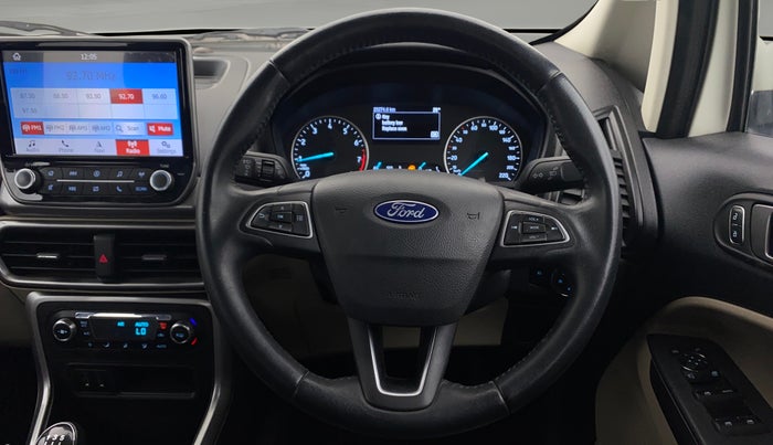 2020 Ford Ecosport TITANIUM 1.5L PETROL, Petrol, Manual, 25,271 km, Steering Wheel Close Up