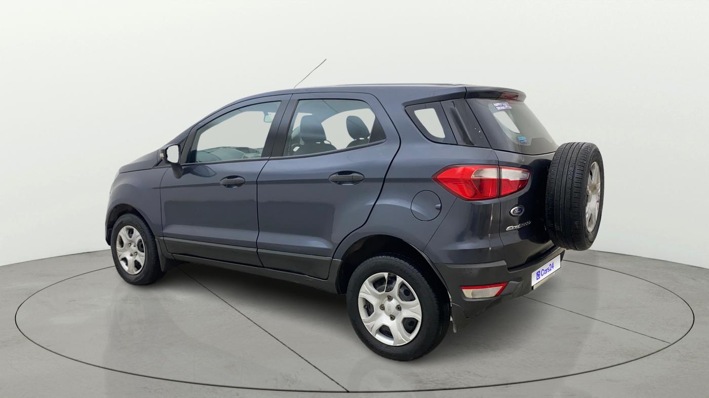 2014 Ford Ecosport AMBIENTE 1.5L DIESEL, Diesel, Manual, 1,06,742 km, Left Back Diagonal