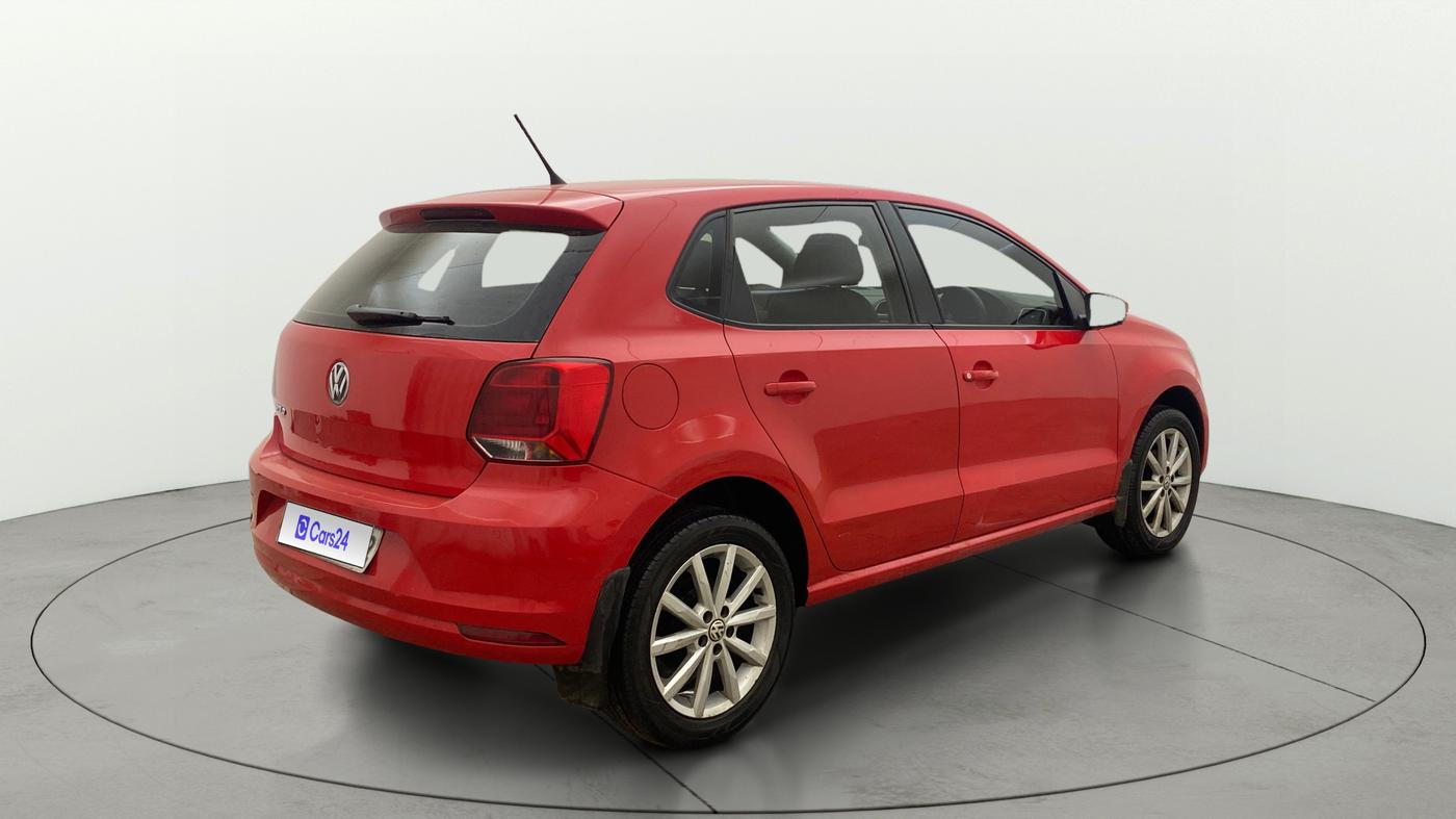 2018 Volkswagen Polo HIGHLINE PLUS 1.0 16 ALLOY, Petrol, Manual, 79,434 km, Right Back Diagonal