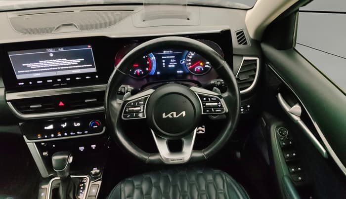 2022 KIA SELTOS X LINE 1.5 DIESEL AT, Diesel, Automatic, 70,187 km, Steering Wheel Close Up