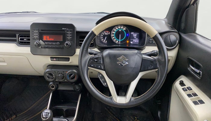 2017 Maruti IGNIS ZETA 1.2, Petrol, Manual, 70,417 km, Steering Wheel Close Up