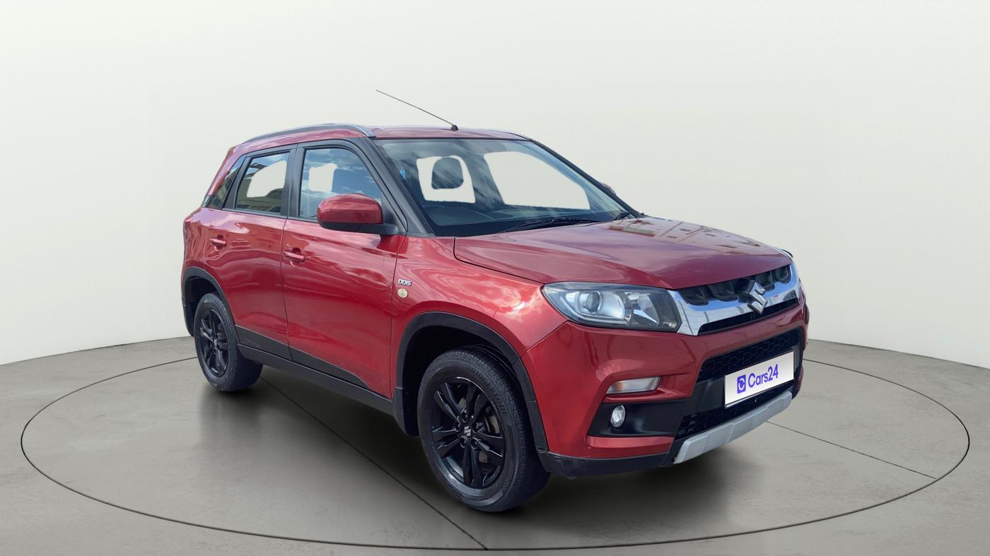 2018 Maruti Vitara Brezza ZDI AMT, Diesel, Automatic, 78,996 km, Right Front Diagonal