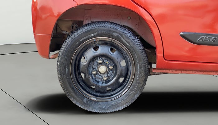 2013 Maruti Alto K10 VXI, Petrol, Manual, 1,07,475 km, Right Rear Wheel