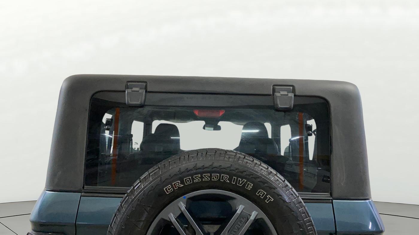 2023 Mahindra Thar LX HT PETROL 4WD MT, Petrol, Manual, 64,225 km, Rear Windshield