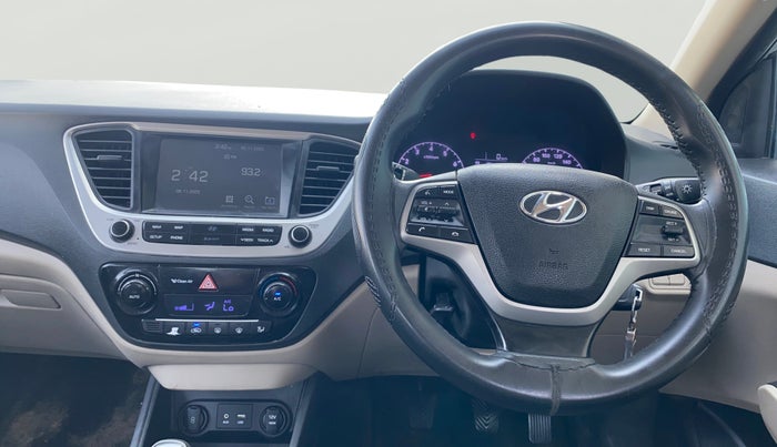 2018 Hyundai Verna 1.6 VTVT SX, Petrol, Manual, 50,759 km, Steering Wheel Close Up