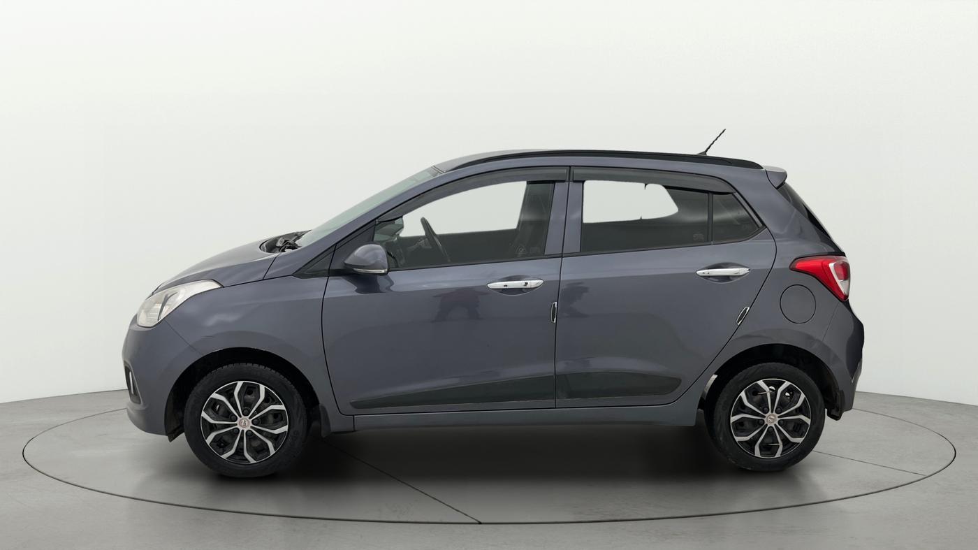 2014 Hyundai Grand i10 SPORTZ 1.2 KAPPA VTVT, Petrol, Manual, 1,30,392 km, Left Side