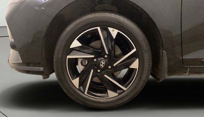 2021 Hyundai Verna SX (O) 1.0 TURBO DCT, Petrol, Automatic, 70,265 km, Left Front Wheel