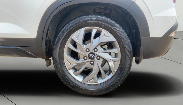 2021 Hyundai Creta SX (O) 1.4 TURBO DCT, Petrol, Automatic, 38,613 km, Left Rear Wheel