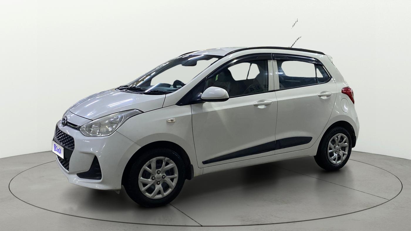 2018 Hyundai Grand i10 MAGNA 1.2 KAPPA VTVT, Petrol, Manual, 1,23,155 km, Left Front Diagonal