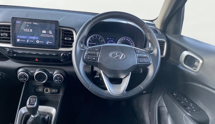2021 Hyundai VENUE SX 1.0 TURBO IMT, Petrol, Manual, 66,883 km, Steering Wheel Close Up