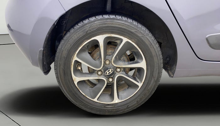 2018 Hyundai Grand i10 ASTA 1.2 KAPPA VTVT, Petrol, Manual, 1,15,563 km, Right Rear Wheel