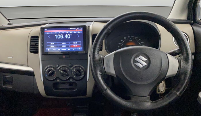 2015 Maruti Wagon R 1.0 LXI, Petrol, Manual, 72,597 km, Steering Wheel Close Up