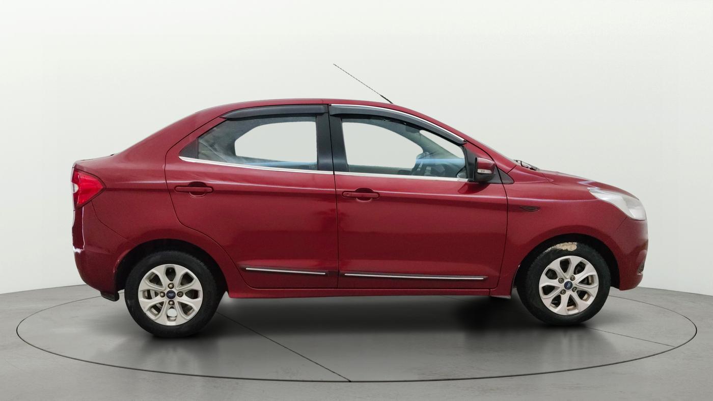 2017 Ford Figo Aspire TITANIUM 1.2 PETROL, Petrol, Manual, 1,23,557 km, Right Side View