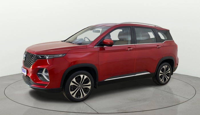 2021 MG HECTOR PLUS SHARP 1.5 PETROL TURBO CVT 6-STR, Petrol, Automatic, 23,427 km, Left Front Diagonal