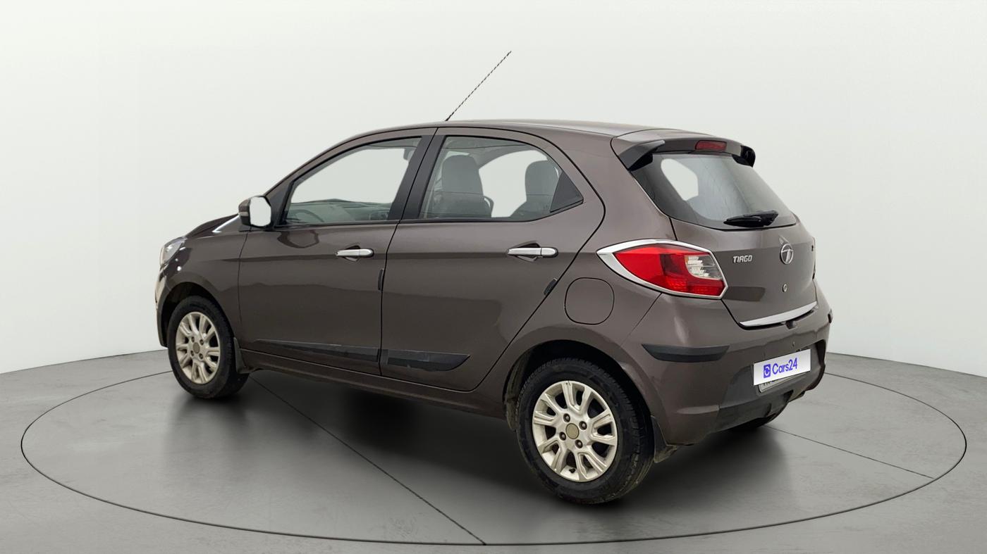 2017 Tata Tiago XZ PETROL, Petrol, Manual, 36,699 km, Left Back Diagonal