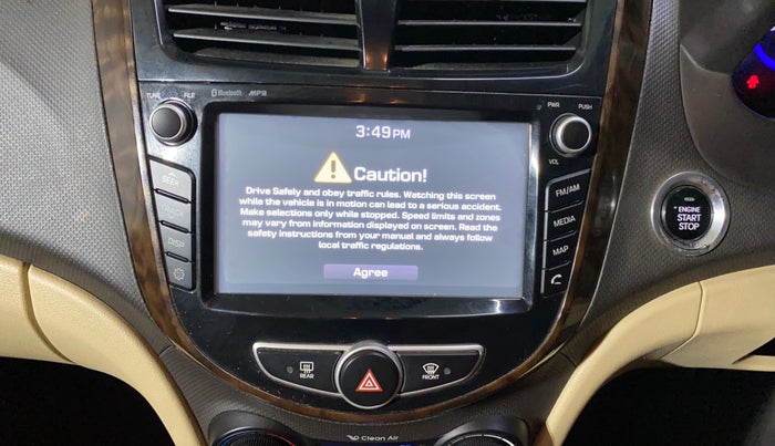 2017 Hyundai Verna 1.6 VTVT SX (O) AT, Petrol, Automatic, 25,039 km, Air Conditioner