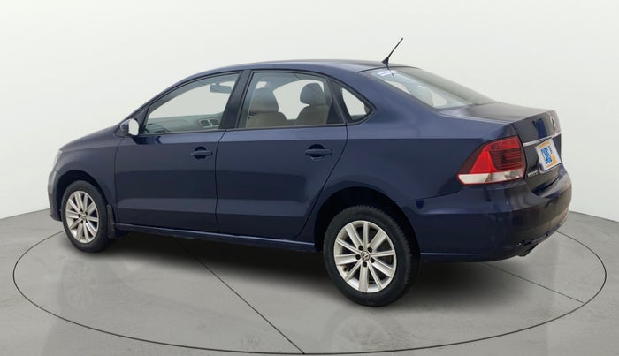 2015 Volkswagen Vento HIGHLINE DIESEL 1.5, Diesel, Manual, 1,27,863 km, Left Back Diagonal