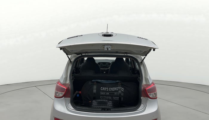 2015 Hyundai Grand i10 SPORTZ 1.2 KAPPA VTVT, CNG, Manual, 1,16,099 km, Boot Door Open