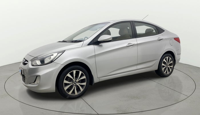 2014 Hyundai Verna FLUIDIC 1.6 VTVT SX, Petrol, Manual, 81,762 km, Left Front Diagonal