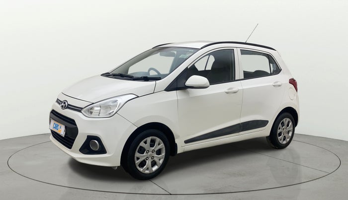 2016 Hyundai Grand i10 SPORTZ 1.2 KAPPA VTVT, Petrol, Manual, 84,826 km, Left Front Diagonal