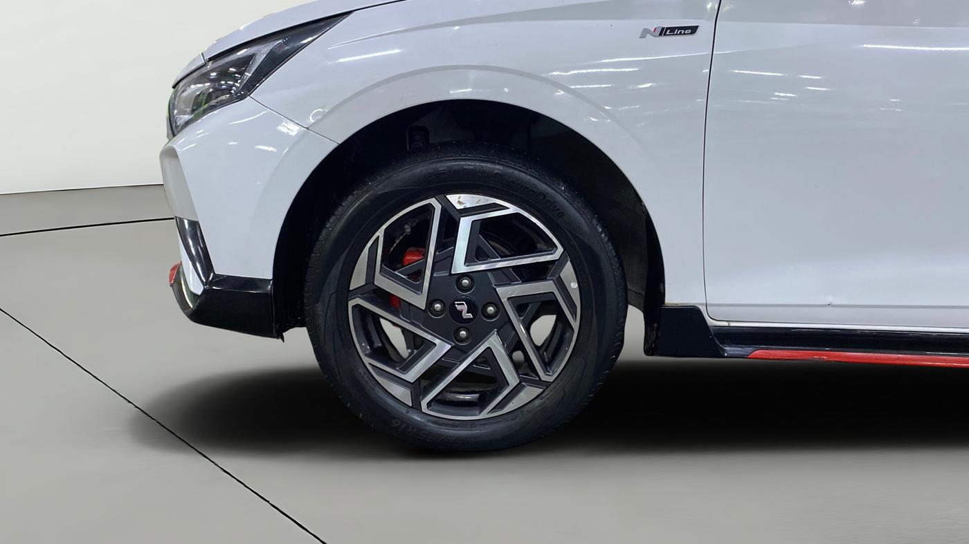 2023 Hyundai NEW I20 N LINE N8 1.0 TURBO DCT, Petrol, Automatic, 11,589 km, Left Front Wheel