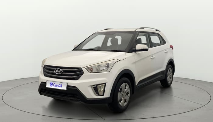 2018 Hyundai Creta E PLUS 1.6 PETROL, Petrol, Manual, 73,944 km, Left Front Diagonal