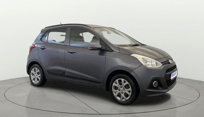 2016 Hyundai Grand i10 SPORTZ 1.2 KAPPA VTVT, Petrol, Manual, 30,747 km, Right Front Diagonal