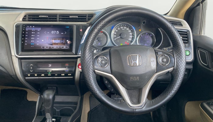 2019 Honda City 1.5L I-VTEC ZX CVT, CNG, Automatic, 1,11,730 km, Steering Wheel Close Up