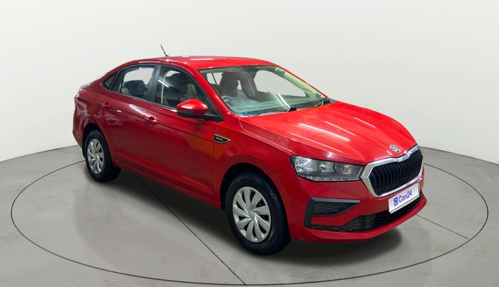 2023 Skoda SLAVIA ACTIVE 1.0L TSI MT, Petrol, Manual, 31,188 km, Right Front Diagonal