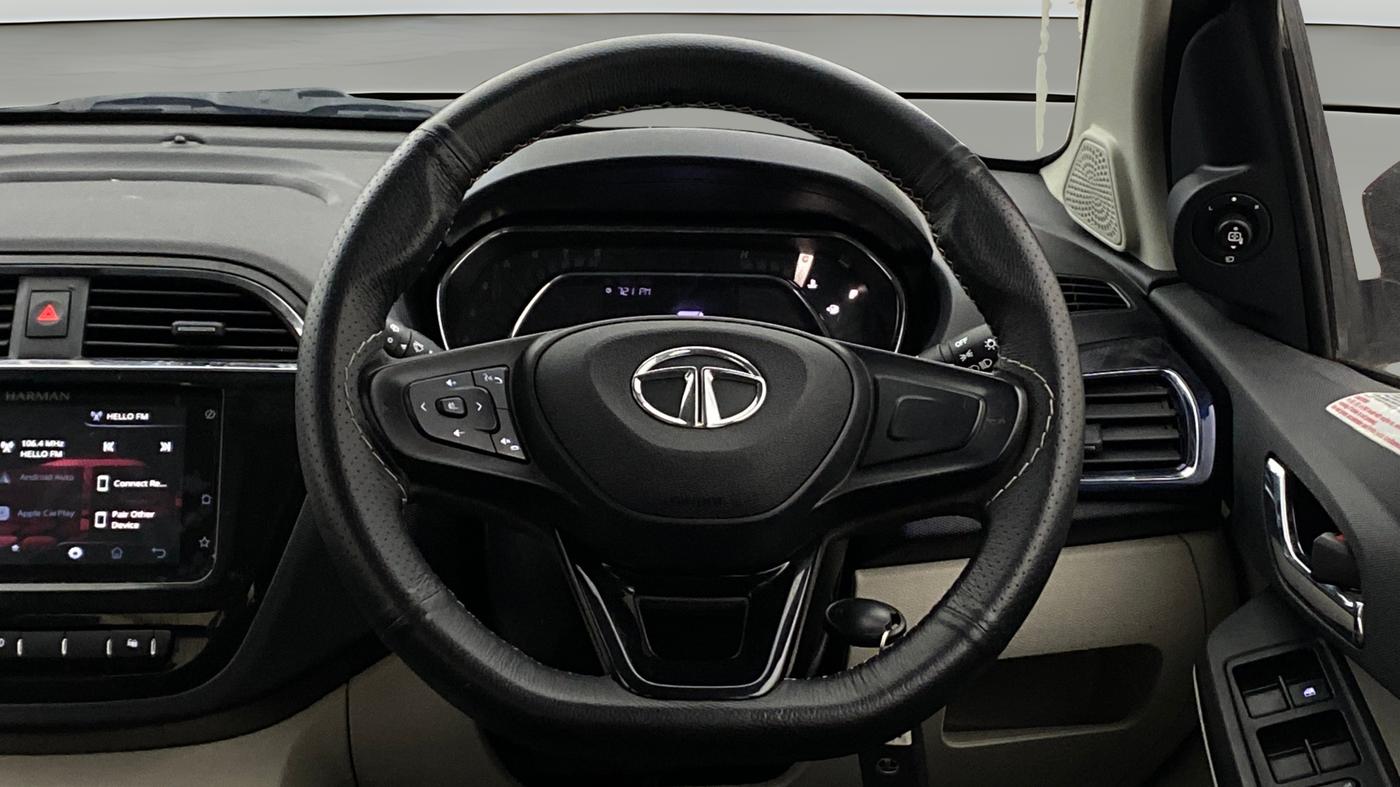 2022 Tata Tiago XZA PLUS PETROL, Petrol, Automatic, 37,767 km, Steering Wheel Close Up