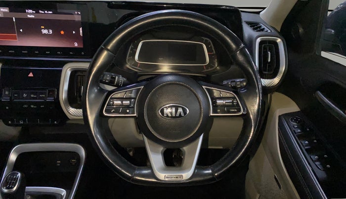 2021 KIA SONET HTX PLUS 1.5, Diesel, Manual, 97,057 km, Steering Wheel Close Up
