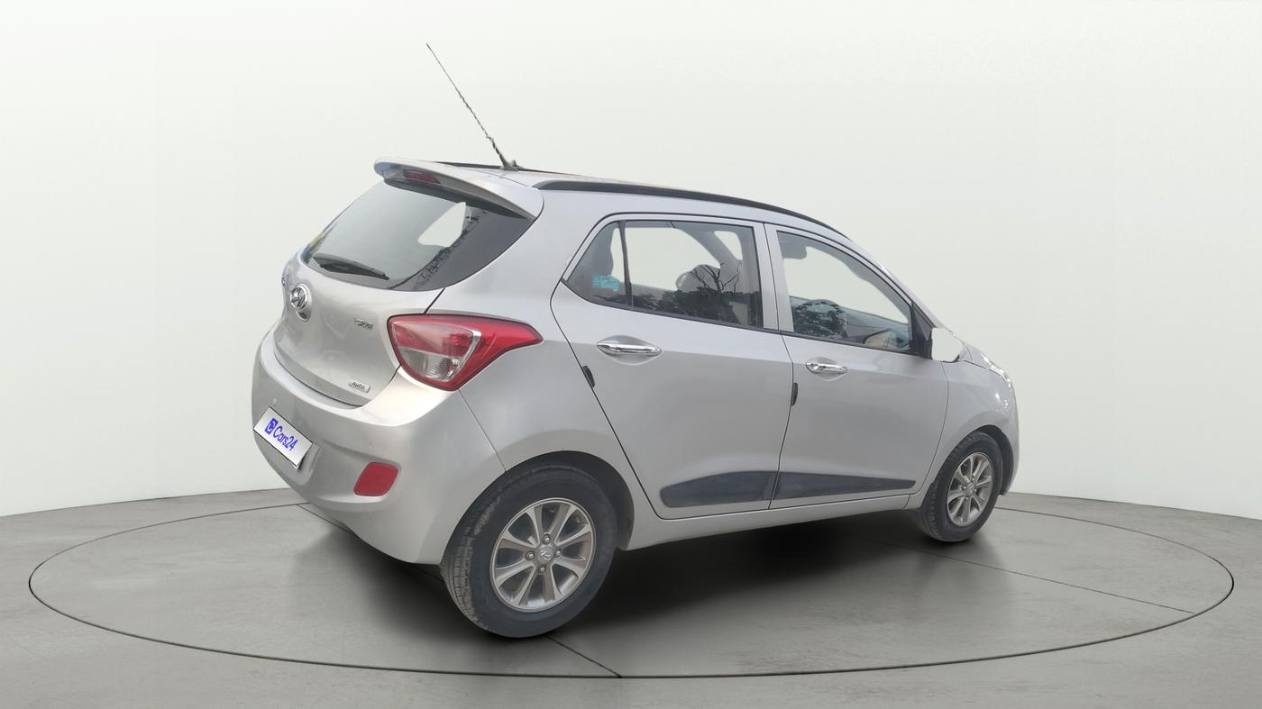 2016 Hyundai Grand i10 ASTA (O) AT 1.2 KAPPA VTVT, Petrol, Automatic, 55,073 km, Right Back Diagonal