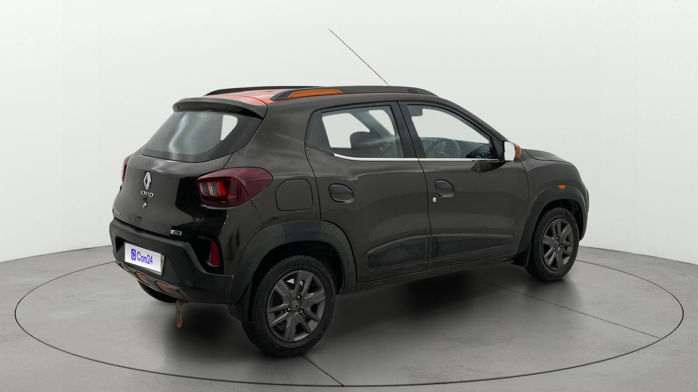 2021 Renault Kwid CLIMBER 1.0 AMT (O), Petrol, Automatic, 28,733 km, Right Back Diagonal