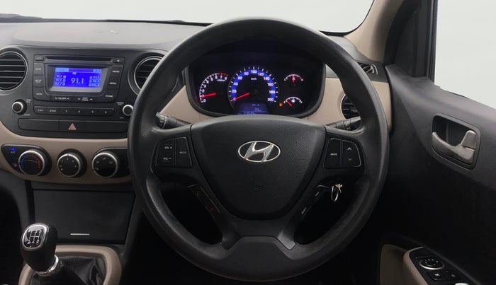 2014 Hyundai Xcent S (O) 1.2, Petrol, Manual, 77,632 km, Steering Wheel Close Up