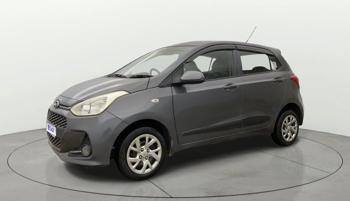 2017 Hyundai Grand i10 SPORTZ 1.2 KAPPA VTVT, Petrol, Manual, 51,849 km, Left Front Diagonal