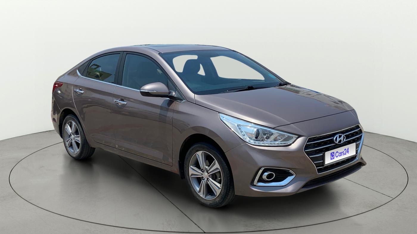 2018 Hyundai Verna 1.6 VTVT SX O, Petrol, Manual, 71,984 km, Right Front Diagonal