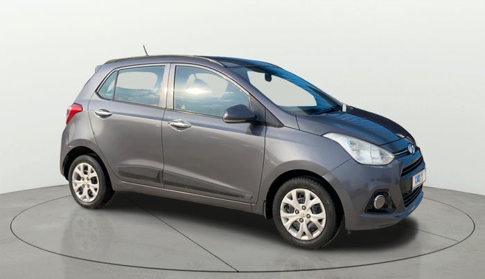 2014 Hyundai Grand i10 SPORTZ 1.2 KAPPA VTVT, Petrol, Manual, 40,871 km, Right Front Diagonal