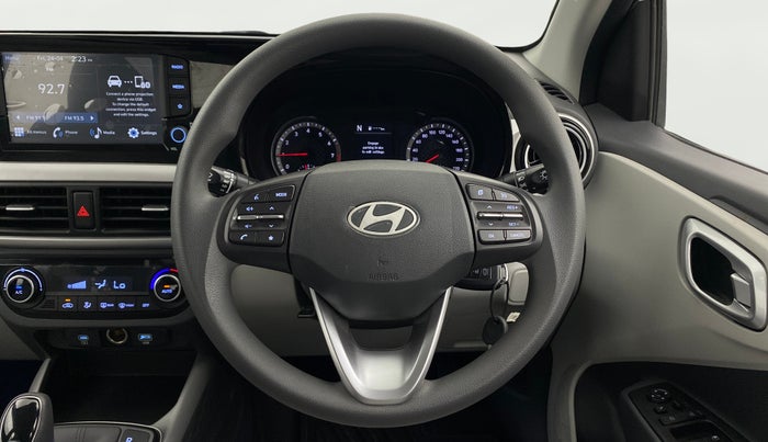 2025 Hyundai GRAND I10 NIOS SPORTZ AMT 1.2 KAPPA VTVT, Petrol, Automatic, 8,510 km, Steering Wheel Close Up