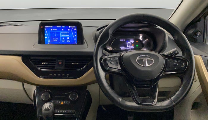 2022 Tata NEXON XZ PLUS (PREMIUM) DIESEL JET, Diesel, Manual, 70,442 km, Steering Wheel Close Up