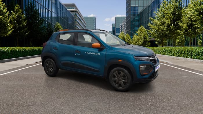2020 Renault Kwid CLIMBER 1.0 AMT (O), Petrol, Automatic, 21,227 km, Right Front Diagonal