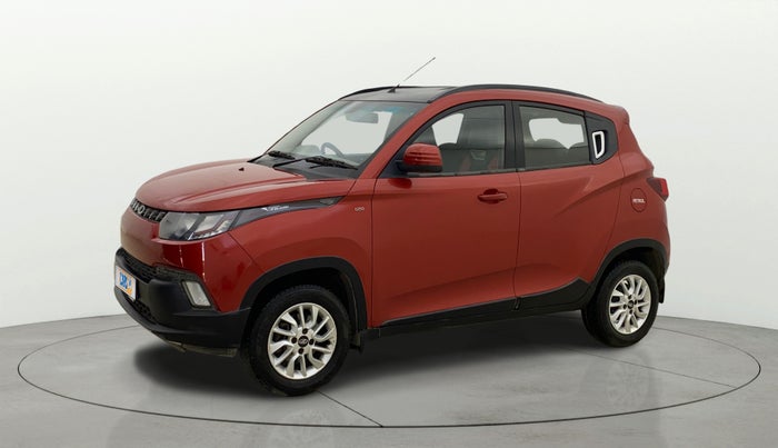 2016 Mahindra Kuv100 K8 6 STR, Petrol, Manual, 38,570 km, Left Front Diagonal