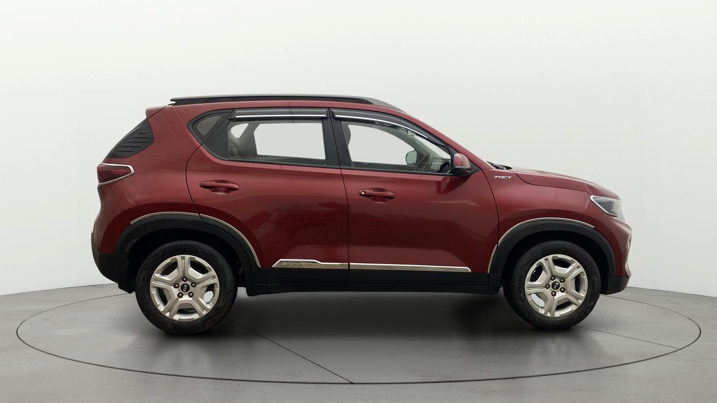 2020 KIA SONET GTX PLUS 1.0 DCT DUAL TONE, Petrol, Automatic, 65,337 km, Right Side View