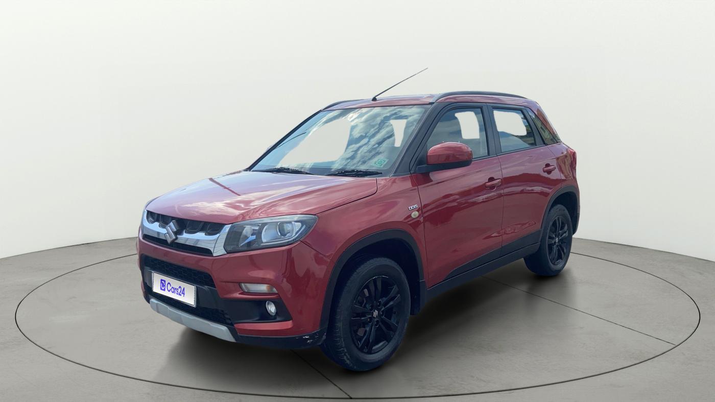 2018 Maruti Vitara Brezza ZDI AMT, Diesel, Automatic, 78,996 km, Left Front Diagonal