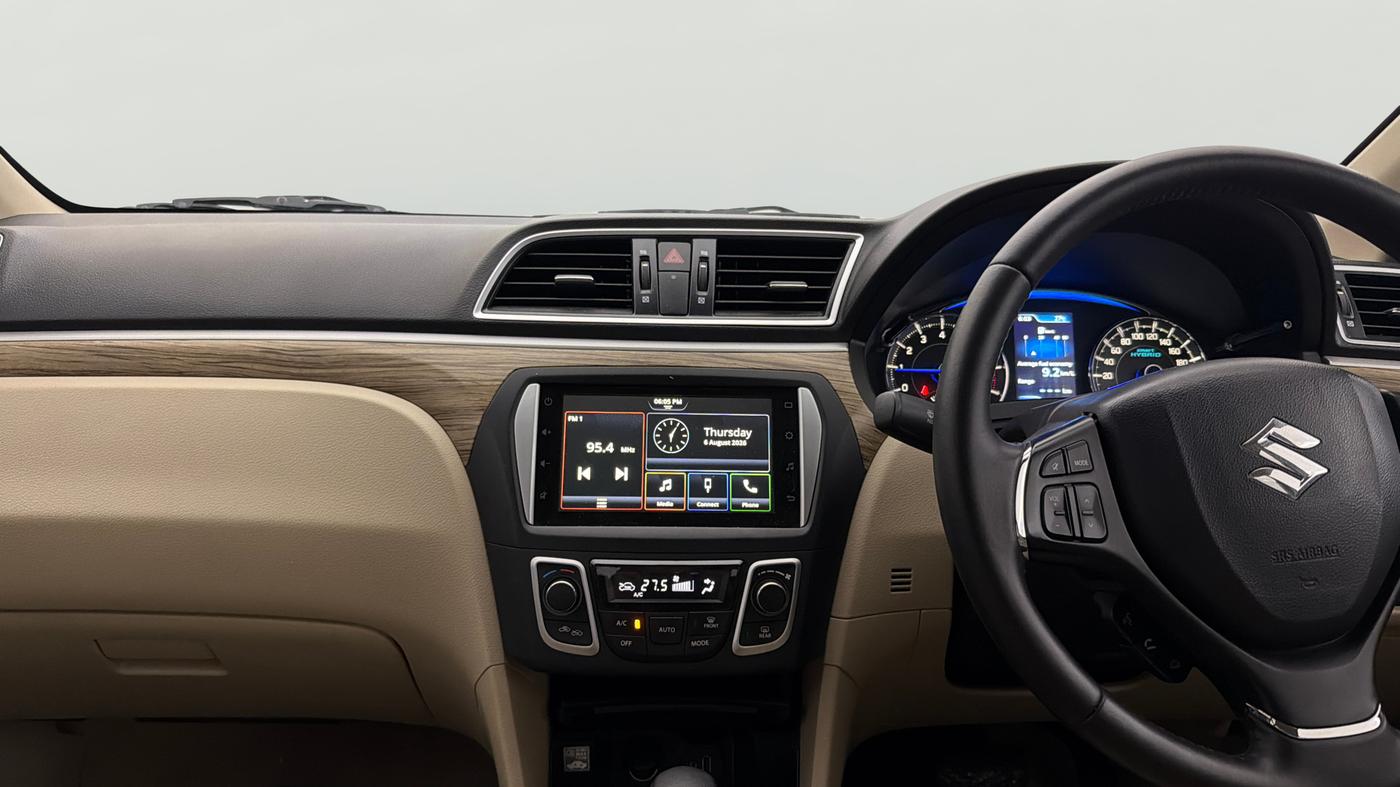 2025 Maruti Ciaz ALPHA  AT 1.5 SHVS PETROL, Petrol, Automatic, 5,025 km, Air Conditioner