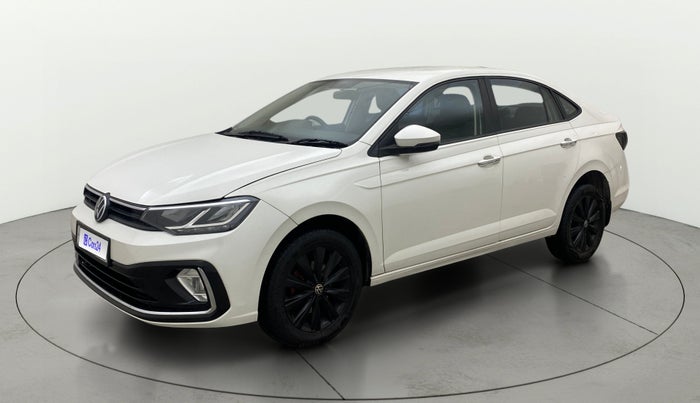 2022 Volkswagen VIRTUS HIGHLINE TSI 1.0 AT, Petrol, Automatic, 28,552 km, Left Front Diagonal