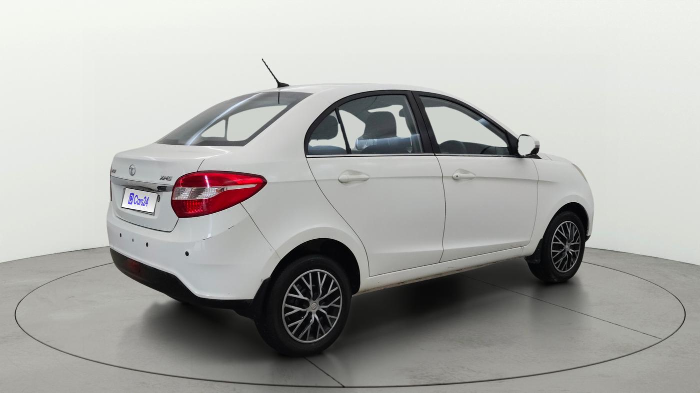 2016 Tata Zest XMS PETROL, Petrol, Manual, 81,272 km, Right Back Diagonal